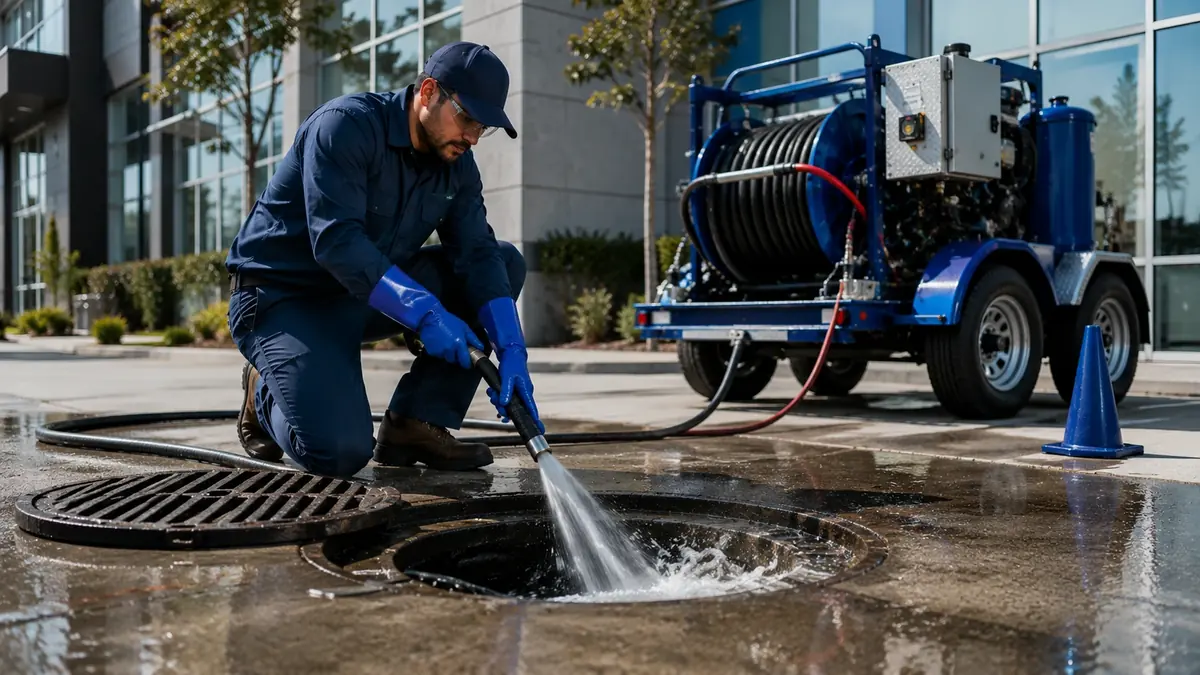 Commercial Hydro Jet Drain Cleaning in Guatay